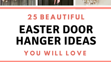 25 Beautiful And Creative Easter Door Hanger Ideas You Need To Try