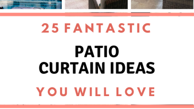 25 Beautiful And Elegant Patio Curtain Ideas you Will Love