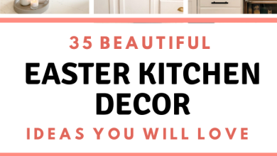 35 Beatiful Easter Kitchen Decor Ideas To Decorate This Festive Season
